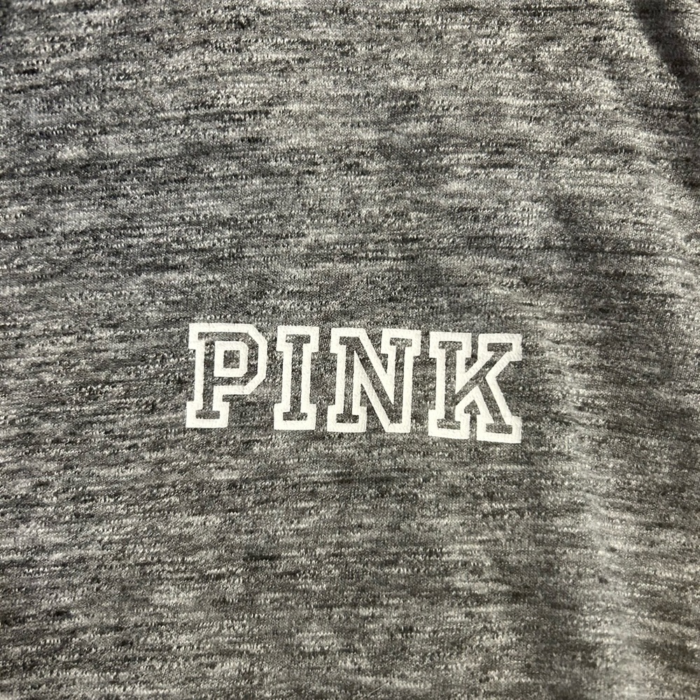 Victoria's Secret PINK‎ Heathered Gray Top - Picture 3 of 4